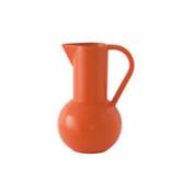 Carafe Strøm Small / H 20 cm - Céramique / Fait main - raawii orange en céramique