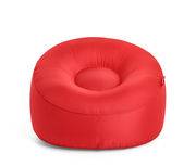 Chaise gonflable Lamzac O / Tissu - Ø 103 cm - Fatboy rouge en tissu