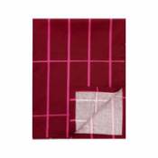 Chemin de table Tiiliskivi / 40 x 280 cm - Marimekko rouge en tissu