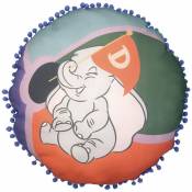 Coussin rond - Disney Dumbo - 45x45 cm - Multicolor