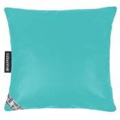 Coussin Similicuir Outdoor Turquoise Happers 60x60 Turquoise - Turquoise