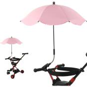 Csparkv - Couleur rose) Parasol pliant portable, parasol