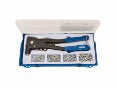 Draper tools ensemble de riveteuse bleu 27843
