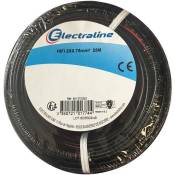 ELECTRALINE Cable hifi - 2x0,75 mm - 25m - Noir et