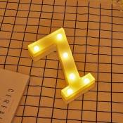 Jandei - Lettres LED Chiffre 7 illuminées lumière