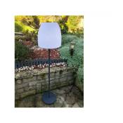 Lux Outdoor - Lampadaire solaire musical