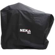 Neka - Housse de protection pour barbecue - l. 125 x h. 90 cm - 125 x 70 x 90 - Noir