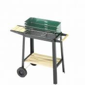 Ompagrill - Barbecue Charbon 50-25 Vert / w 50311