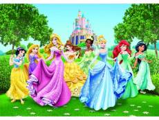 Photo mural princesses vert, jaune et bleu - 600360