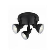 Searchlight - Projecteur spot focus 3 ampoules - noir - Blanc