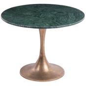 Table Passion - Table en marbre vert Paros 59 cm -