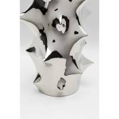 Vase Pointy argenté 30cm Kare Design