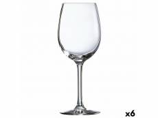 Verre de vin luminarc la cave transparent verre (360 ml) (6 unités)