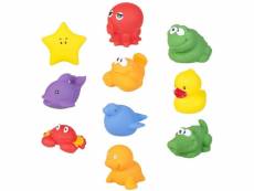 10 jouet de bain enfant bébé figurine canard poisson