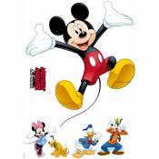 6 Stickers Mickey Mouse et ses amis Disney - Multicolor