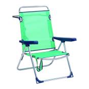 Alco - Chaise haute en aluminium et fibre pour la plage