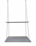 Bureau Hang Desk / à suspendre - L 90 x P 55 cm - Trimm Copenhagen gris en bois