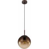 Design pendule plafonnier salon salle à manger boule