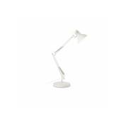 Ideal Lux - Lampe de table Wally Métal blanc 1 ampoule 58cm - Blanc