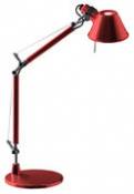 Lampe de table Tolomeo Micro - Artemide rouge en métal