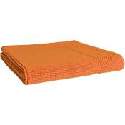 Linnea - Tapis de bain lofty 1500 g/m2 50x80 cm - Orange Butane