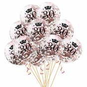 Oblique Unique® - Ballons et confettis pour anniversaire