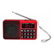 Radio portable fm / am (mw) / sw / usb / Micro-SD /