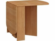 Table à manger ovale pliante aulne 150x80cm modèle:homni 2 table pliable papillon