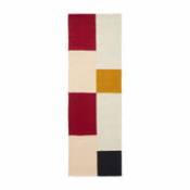 Tapis Flat works / Par l'artiste Ethan Cook - 80 x 250 cm - Hay multicolore en tissu