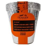 Traeger - 5 Seaux Aluminium De Récupération De Graisse Et Cendres Pour Timberline (Modèle 2023)