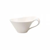 Villeroy & Boch NewWave Tasse à thé, 220 ml, Porcelaine Premium, Blanc