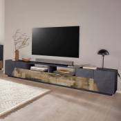 Web Furniture - Meuble tv salon cuisine 260x43cm design moderne More Report