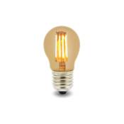 Iluminashop - Ampoule led Filament E27 G45 4W Ambre