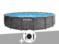 Kit piscine tubulaire Intex Baltik ronde 5,49 x 1,22 m + Pompe à chaleur