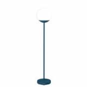 Lampadaire sans fil Mooon! LED / H 134 cm - Bluetooth - Fermob bleu en métal