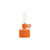 Lampe à huile Flamtastique XS / Pour l'intérieur - Ø 10,5 x H 22,5 cm - Fatboy orange en métal