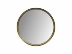 Miroir mural rond large - antique or 40*3*40