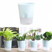 Oyfel Pot de Fleur Vase Plastique Transparent Absorption