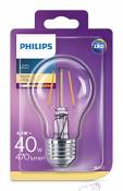 Philips ampoule LED E27 Filament 4.3 W Equivalent 40W