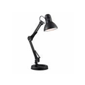 Searchlight - Lampe de table Desk Noir 1 ampoule 52cm - Noir