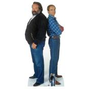 Star Cutouts - Figurine en carton Bud Spencer et Terence