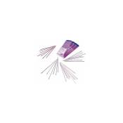 Abicor Binzel - Etui de 10 électrodes tungstène lilas