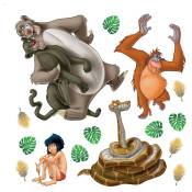 Ag Art - Sticker Disney Le livre de la jungle - 1 planche 30 x 30 cm