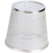Chevet Mini Abat-Jour Transparent Lustre Lampe en Tissu