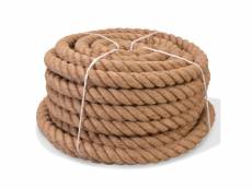 Chic chaînes, câbles et cordes edition bogota corde 100 % jute 30 mm 50 m