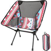 Galozzoit - Chaise de Camping Pliable avec Sac de Transport