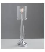 Lampe Design Aurora 1 ampoule Verre Transparent