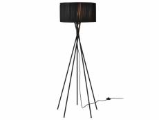 [lux.pro] lampadaire - black mikado - (1 x socle e27)(155 cm x ø 48 cm) lampe sur pied lampe de plancher lampe lampe de salon noir