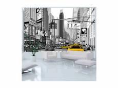 Papier peint bd taxis jaunes à new york l 450 x h