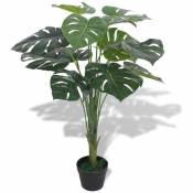 Plante artificielle avec pot Monstera 70 cm Vert Vidaxl